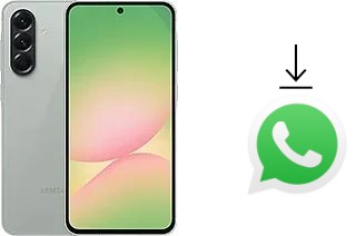 Comment installer WhatsApp dans un Samsung Galaxy A56