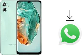 Comment installer WhatsApp dans un Samsung Galaxy M05
