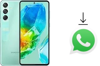 Comment installer WhatsApp dans un Samsung Galaxy M55s
