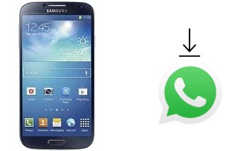 Comment installer WhatsApp dans un Samsung I9506 Galaxy S4