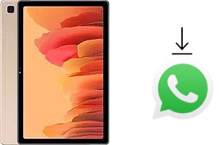 Comment installer WhatsApp dans un Samsung Galaxy Tab A7 10.4 (2022)