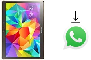Comment installer WhatsApp dans un Samsung Galaxy Tab S 10.5