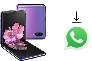 Comment installer WhatsApp dans un Samsung Galaxy Z Flip