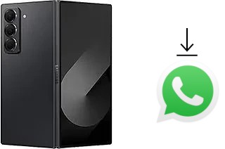 Comment installer WhatsApp dans un Samsung Galaxy Z Fold Special