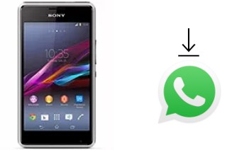 Comment installer WhatsApp dans un Sony Xperia E1 II