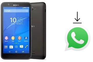 Comment installer WhatsApp dans un Sony Xperia E4 Dual