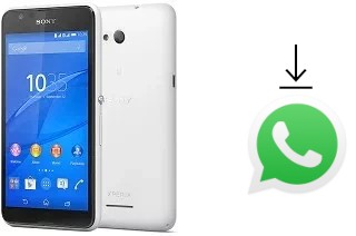 Comment installer WhatsApp dans un Sony Xperia E4g