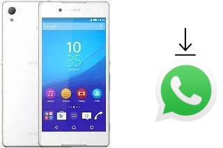 Comment installer WhatsApp dans un Sony Xperia Z3+ dual