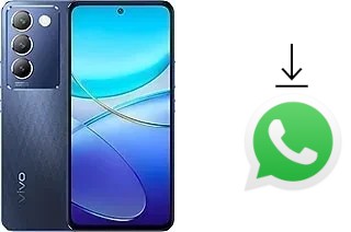 Comment installer WhatsApp dans un vivo V30 SE