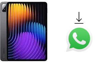 Comment installer WhatsApp dans un Xiaomi Pad 7