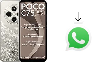 Comment installer WhatsApp dans un Xiaomi Poco C75 5G
