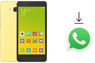 Comment installer WhatsApp dans un Xiaomi Redmi 2A Enhanced Edition