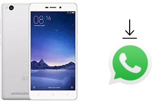 Comment installer WhatsApp dans un Xiaomi Redmi 3S 16GB