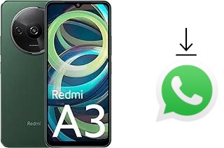 Comment installer WhatsApp dans un Xiaomi Redmi A3