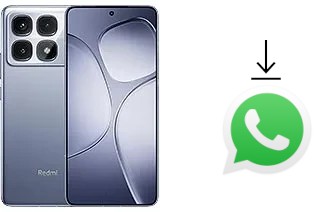 Comment installer WhatsApp dans un Xiaomi Redmi K70 Ultra