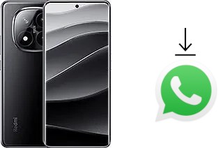 Comment installer WhatsApp dans un Xiaomi Redmi Note 14 Pro+