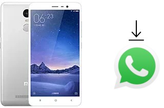 Comment installer WhatsApp dans un Xiaomi Redmi Note 3 16GB