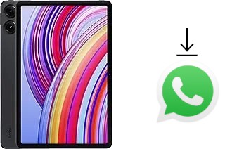 Comment installer WhatsApp dans un Xiaomi Redmi Pad Pro 5G