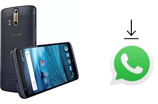 Comment installer WhatsApp dans un ZTE Axon Pro