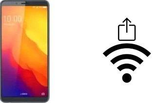 Générer un QR code avec la clé Wifi sur un 360 N7 Lite