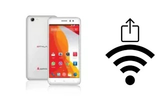 Générer un QR code avec la clé Wifi sur un Aamra STYLA