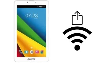 Générer un QR code avec la clé Wifi sur un Accent Fast 7 4G