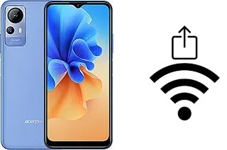 Générer un QR code avec la clé Wifi sur un Acer one Liquid S162E4