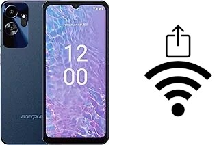 Générer un QR code avec la clé Wifi sur un Acer one Liquid S272E4