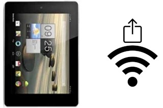 Générer un QR code avec la clé Wifi sur un Acer Iconia Tab A1-811