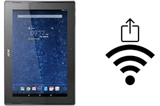Générer un QR code avec la clé Wifi sur un Acer Iconia Tab 10 A3-A30