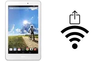Générer un QR code avec la clé Wifi sur un Acer Iconia Tab 8 A1-840FHD