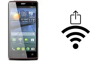 Générer un QR code avec la clé Wifi sur un Acer Liquid E3 Duo Plus