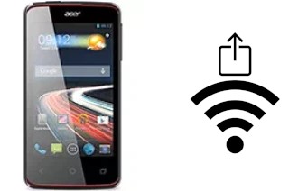 Générer un QR code avec la clé Wifi sur un Acer Liquid Z4