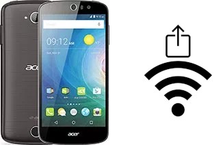 Générer un QR code avec la clé Wifi sur un Acer Liquid Z530S