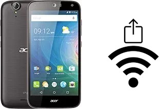 Générer un QR code avec la clé Wifi sur un Acer Liquid Z630S