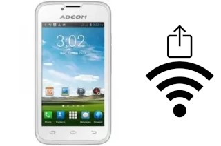 Générer un QR code avec la clé Wifi sur un Adcom A430 Plus