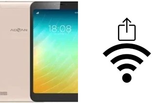 Générer un QR code avec la clé Wifi sur un Advan G-Tab 8