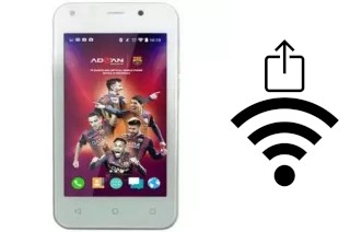 Générer un QR code avec la clé Wifi sur un Advan S4P