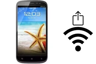 Générer un QR code avec la clé Wifi sur un Advan S5F Plus