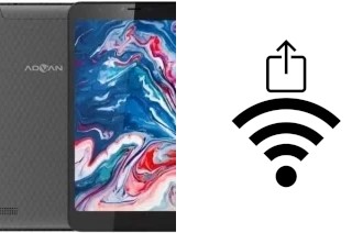 Générer un QR code avec la clé Wifi sur un Advan Tab 8