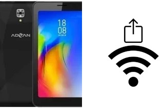 Générer un QR code avec la clé Wifi sur un Advan X7 Pro