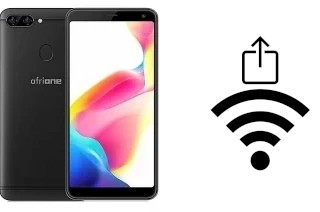 Générer un QR code avec la clé Wifi sur un AfriOne Gravity Z2