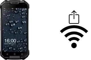 Générer un QR code avec la clé Wifi sur un AGM X2