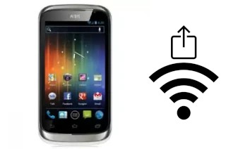 Générer un QR code avec la clé Wifi sur un Airis TM400