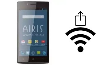 Générer un QR code avec la clé Wifi sur un Airis TM54QM