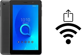 Générer un QR code avec la clé Wifi sur un alcatel 1T 7