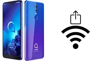 Générer un QR code avec la clé Wifi sur un alcatel 3 (2019)