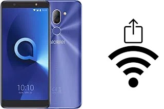 Générer un QR code avec la clé Wifi sur un alcatel 3x