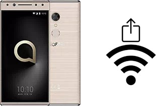 Générer un QR code avec la clé Wifi sur un alcatel 5
