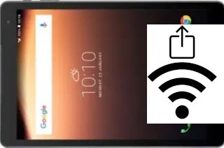 Générer un QR code avec la clé Wifi sur un Alcatel A3 10